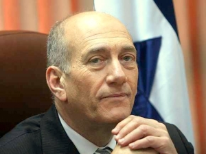 ראש הממשלה אולמרט נכנס לעובי הקורה