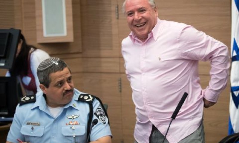 ח"כ אמסלם ואלשייך בישיבת ועדת הפנים [צילום: יונתן זינדל/פלאש 90]