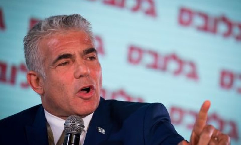לפיד. מסתדר עם רוב בני האדם [צילום: יונתן זינדל/פלאש 90]