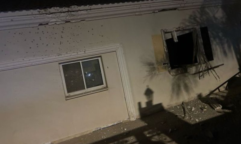 הבית שנפגע [צילום: שימוש לפי סעיף 27א לחוק זכויות יוצרים]