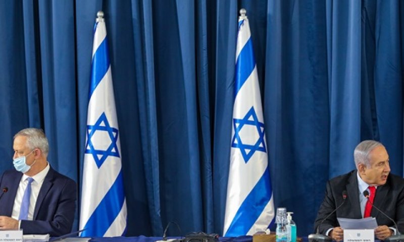 נתניהו וגנץ. שינוי או אילוץ [צילום: מארק ישראל סלם]