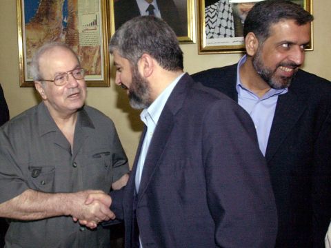 ראשי ארגוני הטרור הפלשתינים נפגשו בשבוע שעבר בדמשק [AP]
