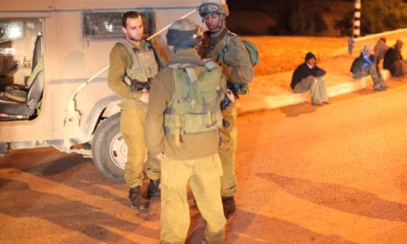 זירת הפיגוע בבקעת הירדן [צילום: פלאש 90]