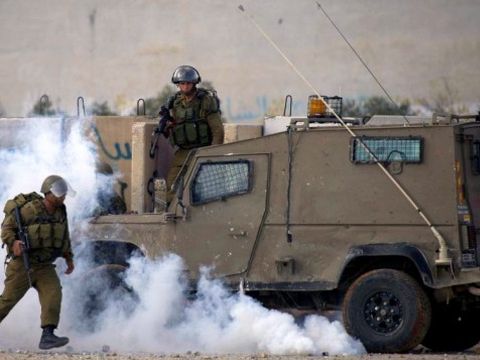 סימנים של אינתיפאדה [צילום: AP]