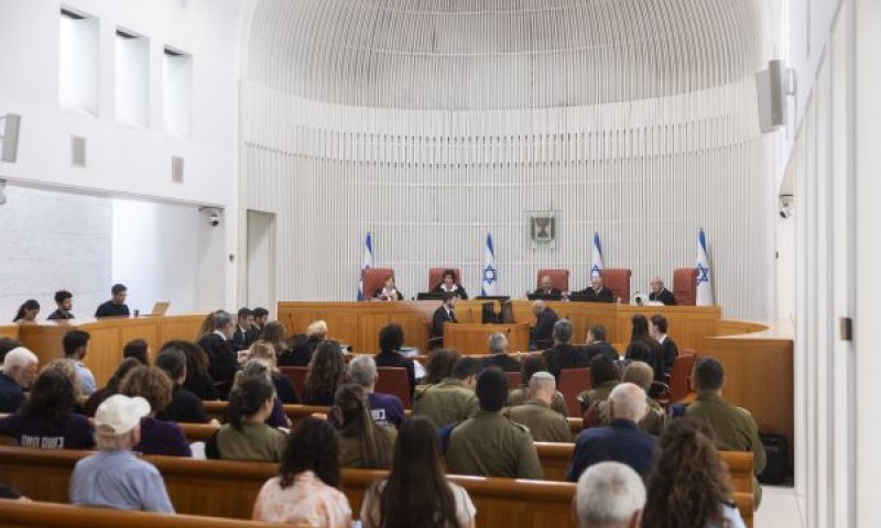 הדיון בבג"ץ: הגיע זמן סנקציות [צילום: חיים גולדברג/פלאש 90]