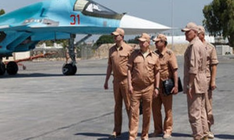 [צילום: Vadim Savitsky, Russian Defense Ministry Press Service Pool Photo via AP]