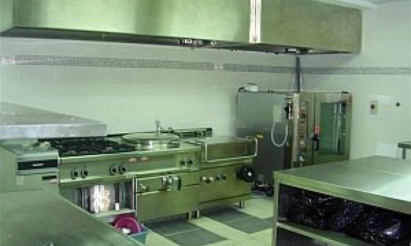 מטבח ממוגן בישיבת ההסדר בנהריה
