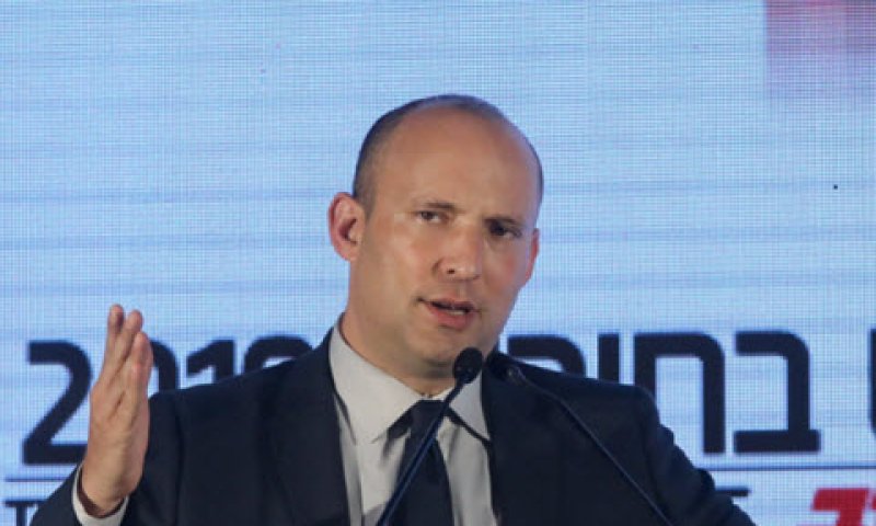 בנט. לא לתת יד [צילום: מרק ישראל סלם]