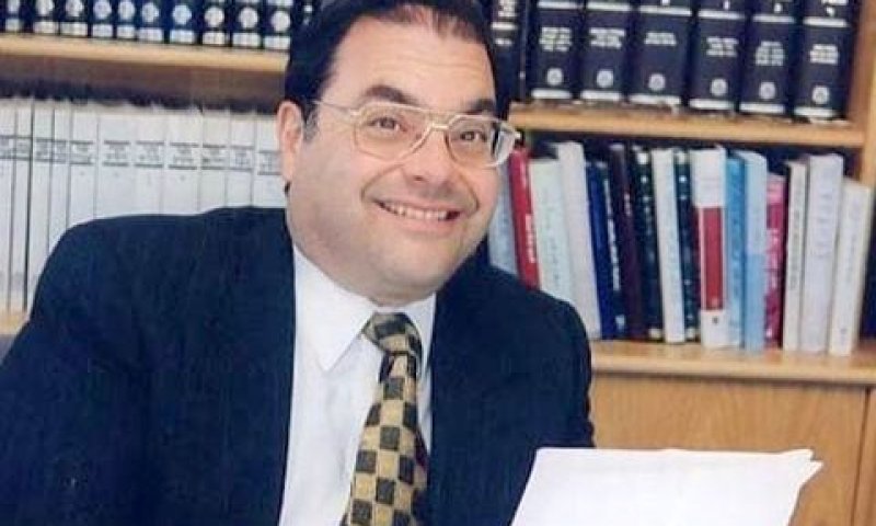 הרב ריסקין. אמר שהתובע נוכל [צילום: יח"צ]