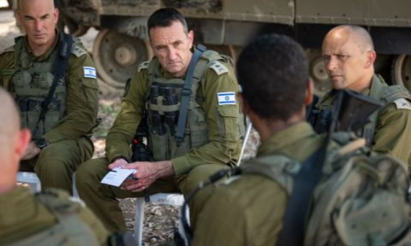 רא"ל הלוי בצפון [צילום: דובר צה"ל]