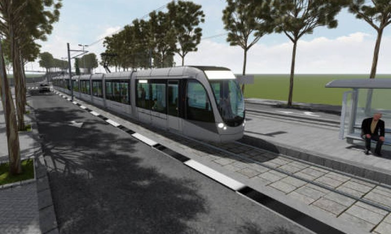 הרכבת הקלה חיפה-נצרת [הדמיה: ינון -תיכנון יעוץ ומחקר בע"מ]