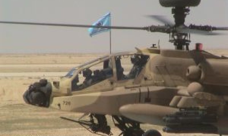 מסוק אפאצ'י [צילום: עומר שיקלר]