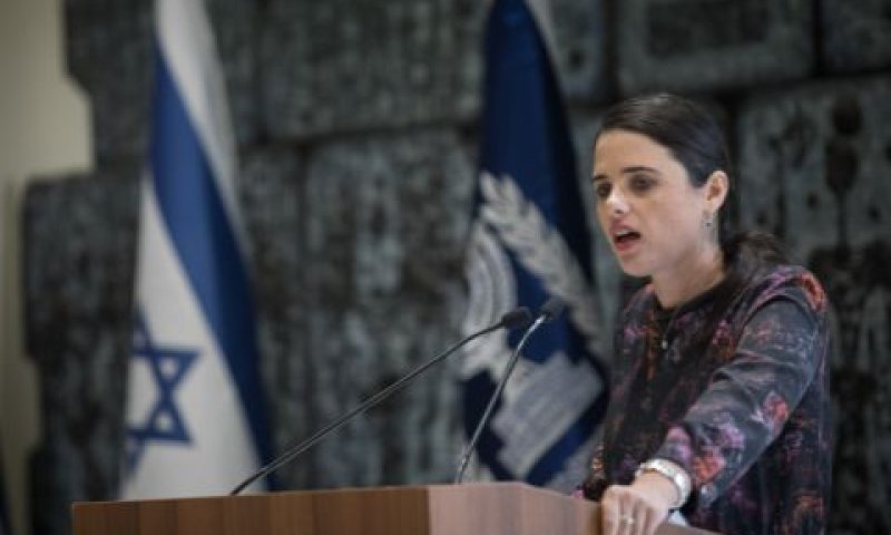 שקד. "שתרוץ לכנסת" [צילום: הדס פרוש, פלאש 90]