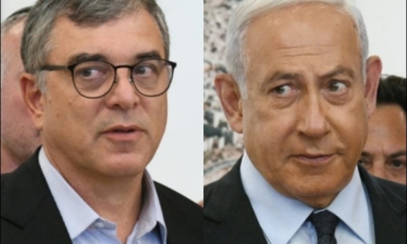 נתניהו ופילבר היום בבית המשפט [צילום: ראובן קסטרו, פול]