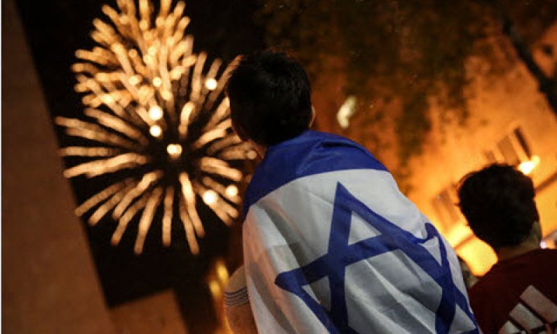 נחמה פורתא. הזיקוקים אושרו [צילום: הדס פרוש/פלאש 90]