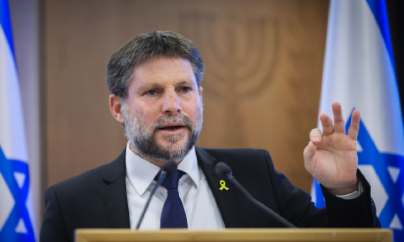 סמוטריץ'. גאה באופן שבו הוא מוביל את הכלכלה [צילום: חיים גולדברג/פלאש 90]