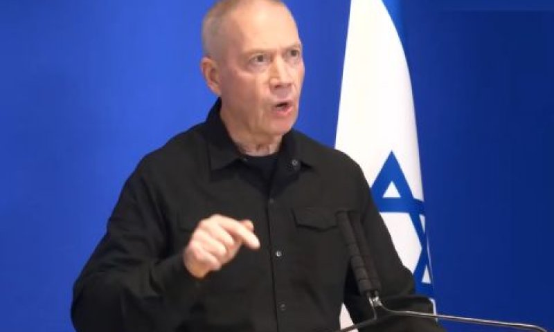 גלנט. אני ונתניהו פועלים יחד [צילום: מן הטלוויזיה]