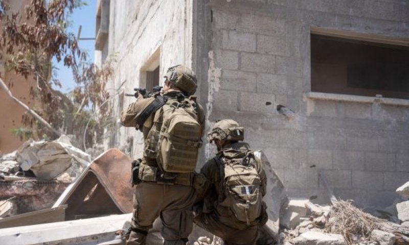 כוחותינו ברצועה [צילום: דובר צה''ל]