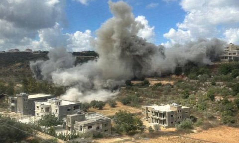 תקיפות צה"ל בלבנון [צילום: לפי סעיף 27א' לחוק זכויות יוצרים]