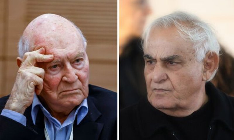 איציק מרדכי, יצחק זמיר [צילום: אוליביה פיטוסי/פלאש 90]