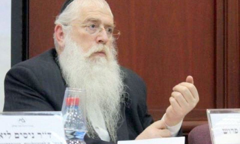 ח"כ מאיר פרוש. "לא נשתתף בהצגה" [צילום: דוברות אונ' בר-אילן]