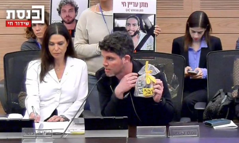 [צילום: מסך ערוץ הכנסת]