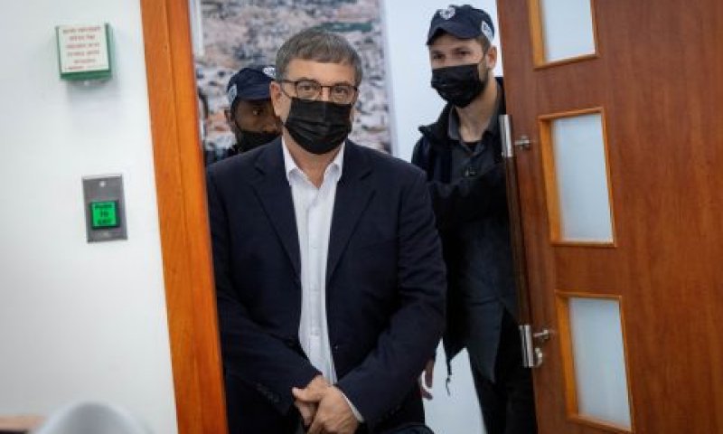 פילבר היום בבית המשפט [צילום: יונתן זינדל, פלאש 90]