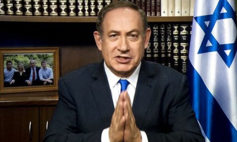 נתניהו. נאום מצולם [צילום: מנואל בלס סנטה/AP]