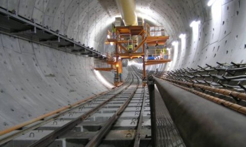 מנהרה לרכבת קלה [צילום: באדיבות נ.ת.ע]