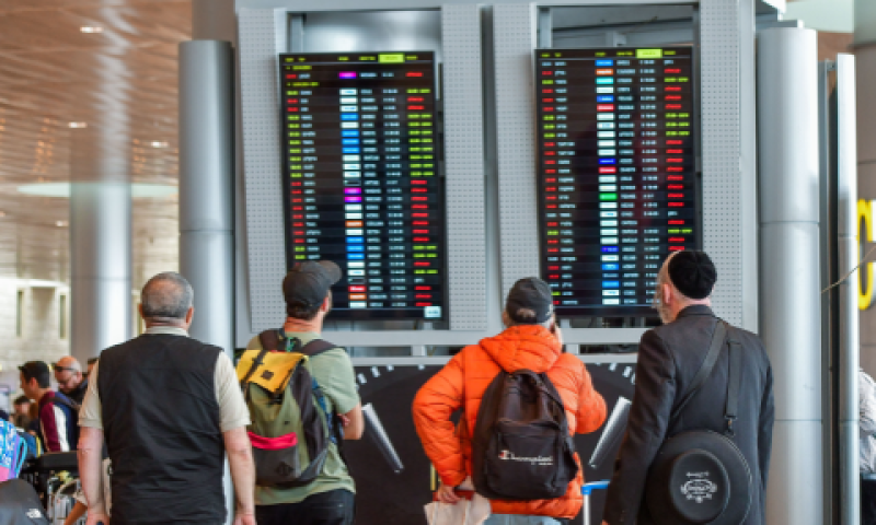 תיירים הפכו למחזה נדיר בישראל [צילום: אבשלום ששוני/פלאש 90]
