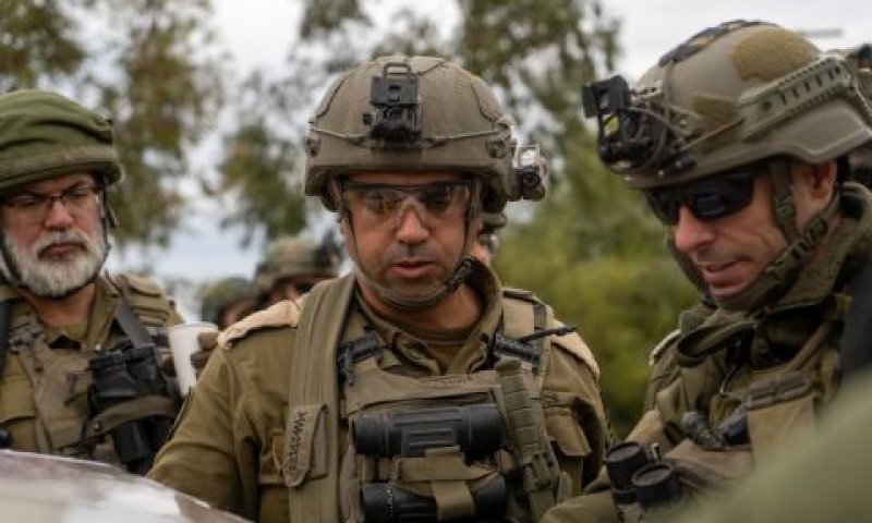 כוחות צה"ל מפקחים על שמירת ההסכם [צילום: דובר צה''ל]