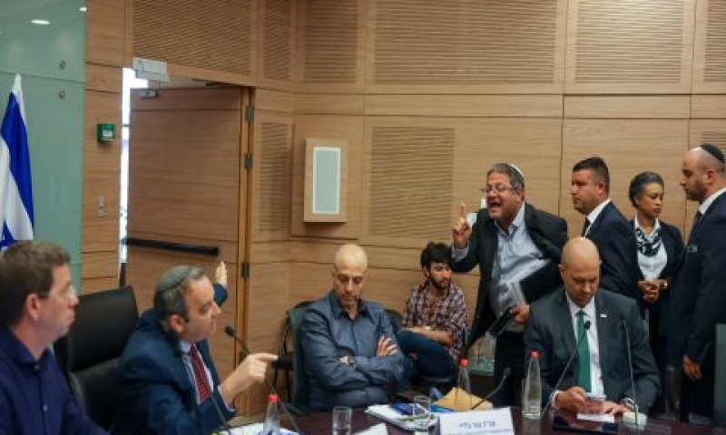 ועדת חוקה. דיון סוער [צילום: נועם מושקוביץ, דוברות הכנסת]