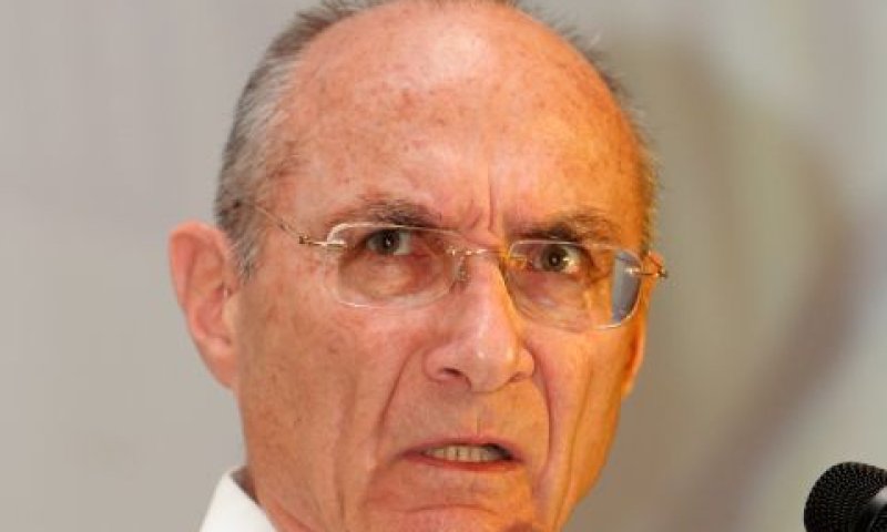 לנדאו בוועידת האנרגיה. "היה מי שעצר את הביצוע" [צילום: חיים טרגן]