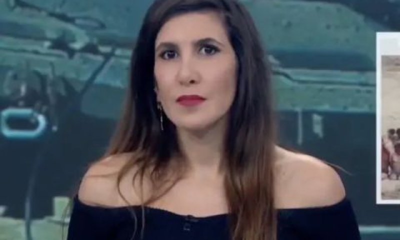 מגי אוצרי. חופש הביטוי [צילום: מן הטלוויזיה]