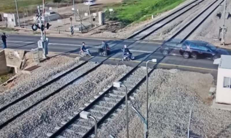 חסימת המסילה בצומת שפיים