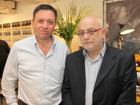 נוני בן-מנחם ואבי גבאי [צילום: רפי דלויה]