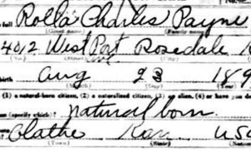 מסמך היסטורי בחסות ancestry.com [צילום: AP]
