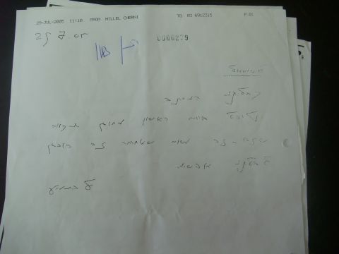ת/143: הלל צ'רני מבטיח מימון לשוחד
