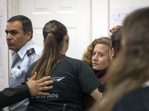 עהד תמימי בדיון הארכת המעצר [צילום: הדס פרוש/פלאש 90]