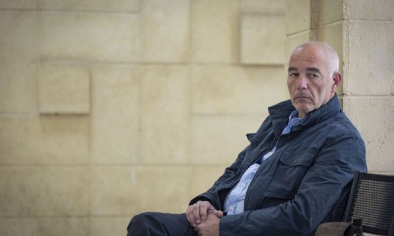 פישר היום בבית המשפט [צילום: חיים גולדברג/פלאש 90]