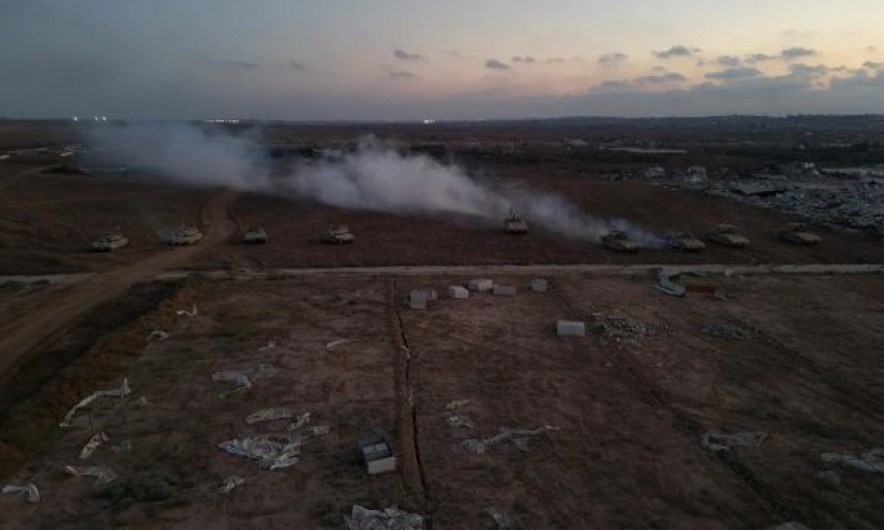 טנקים ברצועת עזה [צילום אילוסטרציה: דובר צה''ל]