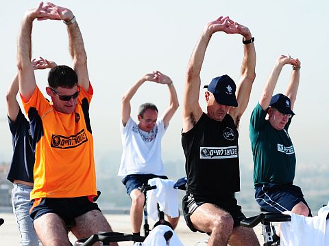 אימון כושר של פורום המטה הכללי [צילום: דובר צה"ל]