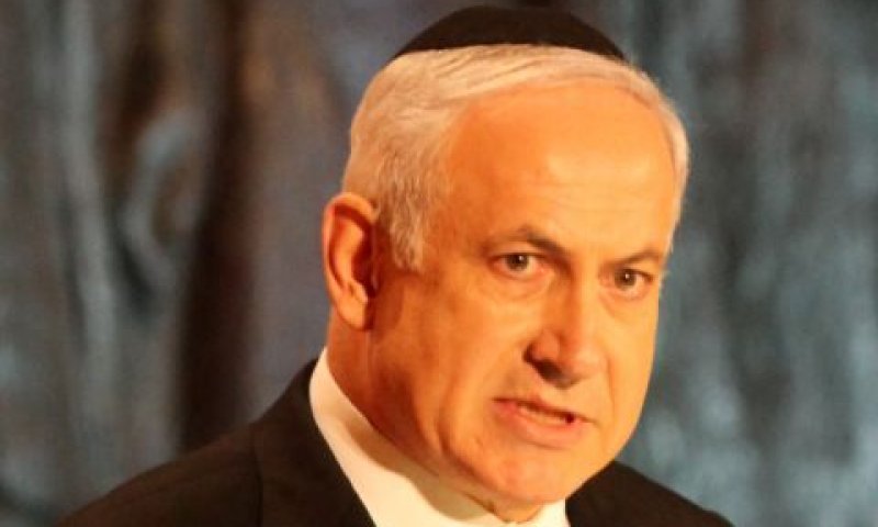 ראש הממשלה בטקס ביד ושם [צילום: פלאש 90]