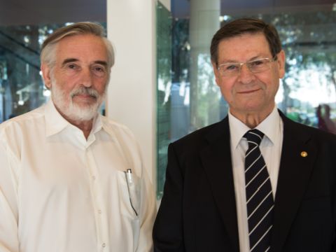 חיים יבין ונעם למלשטריך לטר [צילום: אריק סאלין]
