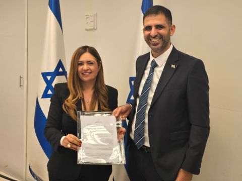 שלמה קרעי, עינבל משש [צילום: אלעד זמיר]