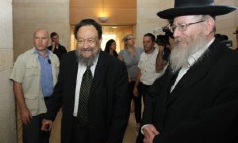 ליצמן ורביץ. מו"מ חיובי [פלאש 90]
