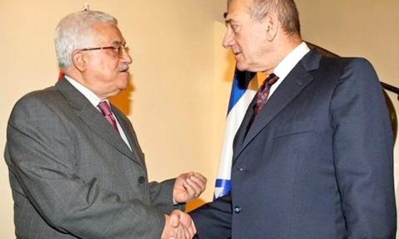 אולמרט ואבו מאזן. הצעה מופלגת [צילום: AP]