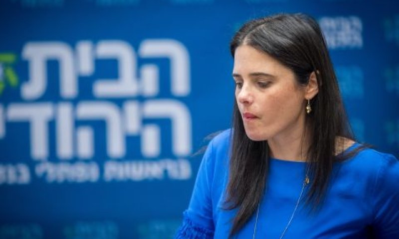 שרת המשפטים, איילת שקד [צילום: יונתן זינדל/פלאש 90]
