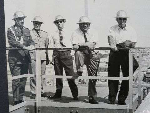 יעקב נמרודי עם מאיר עמית [צילום: אוסף הצילומים של יעקב נמרודי]