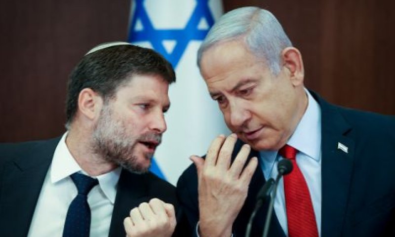נתניהו וסמוטריץ'. זעם והכחשה [צילום: עמית שבי/פול/פלאש 90]